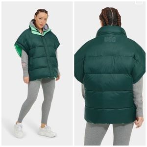 UGG SYDNEE REVERSIBLE PUFFER VEST